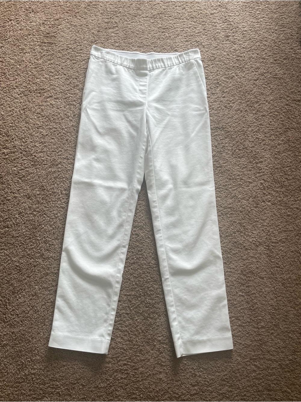 J. Jill Classic White pull on Pants